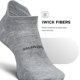 thumbnail image 5 of Calcetines Feetures Ultra Light No Show Tobillo, talla S, gris claro, 5 of 7
