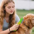 thumbnail image 5 of Flea Comb For Dogs And Cats Gentle Stainless Steel Teeth Flea Removal Pet Grooming Tool For Regular Coat Care, 5 of 5