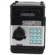 thumbnail image 1 of Hucha para cajero automático con 2 modos, caja de seguridad para monedas de papel electrónico Digital, caja de ahorro con 7 pistas de música para niños, color negro, 1 of 5
