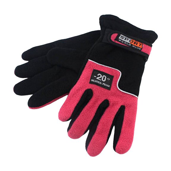 All Season Windproof Thermal Gloves for Outdoor Sports and Winter Activities with Non- Grip Comfortable Fit