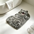 thumbnail image 4 of Cute Cat Shaped Rug,Super Soft Absorbent Non Slip Floor Mat for Front Door Bathroom Kitchen Indoor Home Decor,15.7"x23.6", 4 of 6