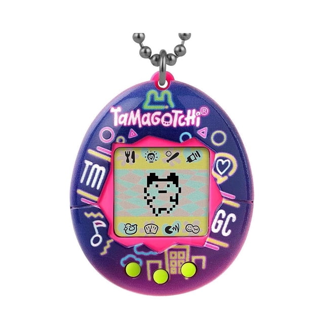 Mascota electrónica Tamagotchi Original Neon Lights Bandai
