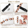 thumbnail image 7 of Wollet Clover Copper Magnetic Bracelets Set,Classic Copper Magnetic Jewelry Gift Set for Women, 7 of 7