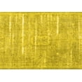 thumbnail image 1 of Ahgly Company Machine Washable Indoor Rectangle Persian Yellow Traditional Area Rugs, 5' x 7', 1 of 4