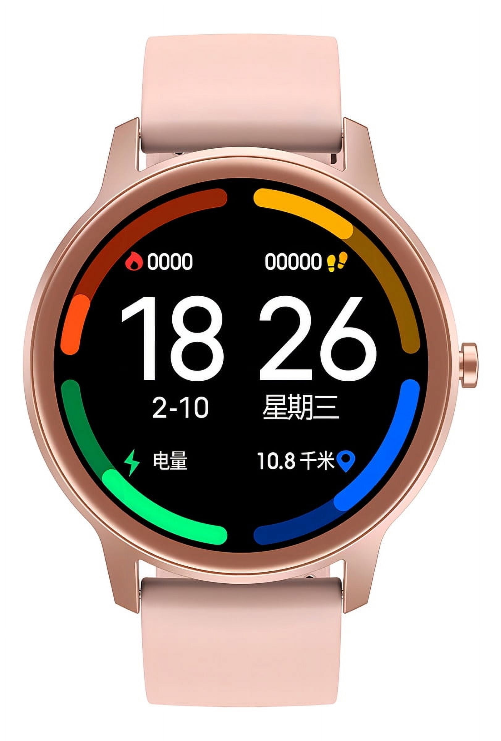 Reloj Inteligente Smartwatch Pro V3 Tech Pad 1.28 PuLG Ip67 Color Rosa ...