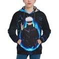 thumbnail image 4 of Ju-jutsu Gojo Kai-sen Kids' Hoodie 3d Print Sweatshirt Soft Pullover Hooded With Big Pockets For Boys Or Girls X-Large, 4 of 8