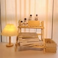 thumbnail image 7 of Wooden Storage Rack, 2-Layer Desktop Storage Rack, Ladder-Shaped Desk Display Rack, Desktop  Storage Rack, 7 of 7