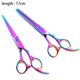 thumbnail image 2 of Juego de tijeras para el cabello, tijeras profesionales de peluquero, corte de pelo, cizalla de textura de adelgazamiento elegante para corte de pelo, 2 of 5