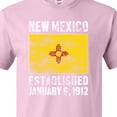thumbnail image 4 of Inktastic Established January 6, 1912 New Mexico Flag T-Shirt, 4 of 5