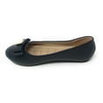 thumbnail image 3 of Victoria K Women's Double Bow With Big Rhinestone Ballerina Flats, 3 of 5
