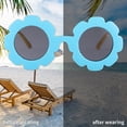 thumbnail image 4 of pitrice 6pcs Plastic UV for Protection Sunglass PC Materials For Clear Sight Children Round Flower Sunglasses, 4 of 6