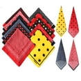 thumbnail image 4 of Retro Polkas Dot Headscarf Cotton Bandana Face for Hiphop Culture Lover, 4 of 20