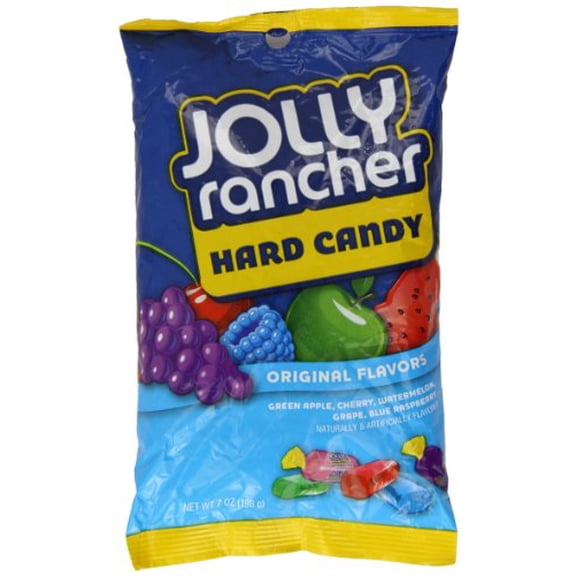 JOLLY RANCHER Assorted Fruit Flavored Hard Candy Bulk Bag, 5 lb