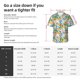 thumbnail image 5 of Balery Colorful Fruits Camisas hawaianas de manga corta para hombre, camisas playeras de corte holgado, camisas de vacaciones con botones,X-Large, 5 of 7