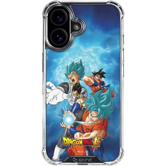 Skinit Dragon Ball Super Goku Vegeta Super Ball iPhone 16 Clear Case