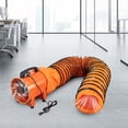thumbnail image 6 of Peakora Utility Blower Fan 10 Inch Portable Ventilator High Velocity Utility Blower Mighty Mini Low Noise with 5m Duct Hose (10 Inch with 5M Duct Hose), 6 of 15