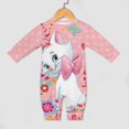 thumbnail image 4 of The Aristocats Baby Onesie Romper Footless Infant Long Sleeve Jumpsuit for Boys Girls, 4 of 8