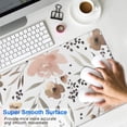 thumbnail image 4 of Brown Flower&nbsp;mousepad Gamingwaterproofnon Slip&nbsp;for Office Home Work GamingmousepadRubber Base Mousepad with Stitched Edges 31.5x11.8inches, 4 of 7