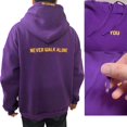 thumbnail image 3 of KPOP Sudadera Con Capucha BTS JIMIN With You Never Walk Alone Same Sudadera Bordada Tallas Grandes 2022 Estilo Coreano Nuevos Hombres / Mujeres Suéter Suelto Harajuku Fashion Street Hip Hop Chaqueta T, 3 of 3