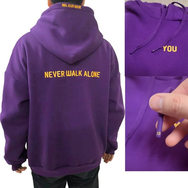 KPOP Sudadera Con Capucha BTS JIMIN With You Never Walk Alone Same Sudadera Bordada Tallas Grandes 2022 Estilo Coreano Nuevos Hombres Mujeres Sueter Suelto Harajuku Fashion Street Hip Hop Chaqueta T