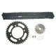 thumbnail image 2 of Kit de Sótbelo de Cadena de 420, Sprock de 155 mm 37t de Fuerza Universal de Alta Resistencia para 50CC A 125 mini bicicletas ATV Go Kart, 2 of 7