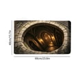 thumbnail image 3 of HCBY Doormat, 15.7x23.6in 3D Illusion Funny Welcome Mat, Non-Slip Absorbent Floor Rug, Humane Pet Deterrent Mat for Entryway Indoor Outdoor, 3 of 6