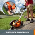 thumbnail image 5 of Worx WG896 7.5 Inch Corded Electric 12 Amp Precision Lawn Edger & Trencher, 5 of 6