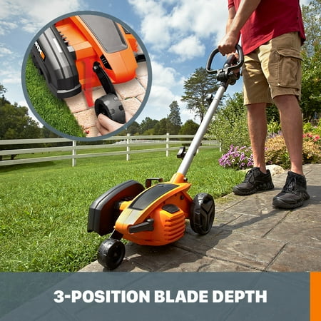 WORX - 7.5"" - 12 Amp Lawn Edger / Trencher - Black