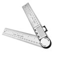 thumbnail image 1 of Jinsinto Digital Angle Finder 0-360° Digital Inclinometer Stainless Steel Angle Protractor Ruler with LCD Display for Woodworking Construction Repair，1pcs, 1 of 5