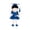 1PC Blue Graduation Girl Doll#4, variant on Graduation Girl Doll - Class of 2026 Elegant Plush Scholar Toy with Graduation Cap & Gown, Great Gift to Congratulate Graduates Pink 1PC
