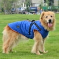 thumbnail image 3 of Aosijia Dog Coat with Harness Winter Warm Turtleneck Fleece Dog Vest Jacket Zipper 2 in 1 Outfit Windproof Cold Weather Pet Clothes for Medium Large Dogs, 3 of 8