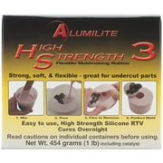 Crafter's Companion A20501 Amazing Casting Products Alumilite High Strength 3 Liquid Mold Making Rubber, 1-Pound, Pink