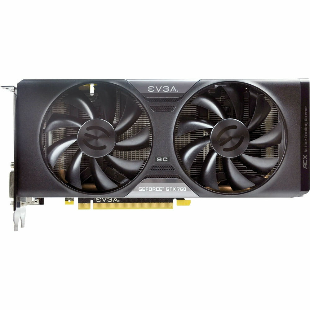 EVGA NVIDIA GeForce GTX 760 Graphic Card, 2 GB GDDR5