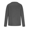 thumbnail image 4 of Men's Casual T-Shirt Men's Slim-Fit Long-Sleeve Waffle Henley Shirt Regular Fit Lightweight Fashion Tee Casual Stylish Long Sleeve Button V Neck Tops Basic T-Shirt with Pocket, 4 of 5