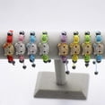 thumbnail image 6 of Kawaii Hello Kitty Cat Charm Bracelet Cartoon Razrazry Round Crystal Beads Colorful Diamonds Handwoven Kids Jewelry Gifts Girls, 6 of 7