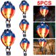 thumbnail image 1 of Linterna Solar Decorativa Impermeable Con Globo Aerostático  5 Uds. para Jardín Patio (A), 1 of 4