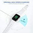 thumbnail image 3 of Smart Watch Charger Cable for Apple Watch, Portable iWatch Charger Fast Charging Station for Apple Watch Magnetic Wireless Charging Cord, 3 of 12