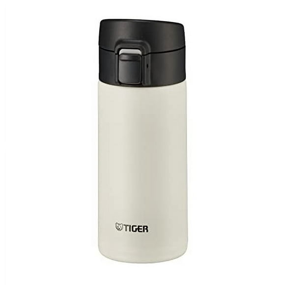 Tiger Thermos Water Bottle 360ml Tiger Thermos TIGER Mug Bottle One Touch Lightweight MKA-K036WK White