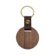 thumbnail image 3 of Llavero de madera redondo creativo con forma de llave de coche vintage Nogal negro, 3 of 9