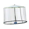 thumbnail image 1 of Colaxi Patio Umbrella Net Sun Protection Mesh Net and Parasol for Garden Summer 300x230cm, 1 of 8