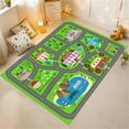 thumbnail image 3 of Dreammotif Kids City Map Traffic Rug, Traaffic Racer Mat, Traffic Car Road Map Rug, Kids Room Decor Mat, Kids Carpet,Kids Art Decor Gift, Kids Room Mat - Eco-Friendly Material, 3 of 8