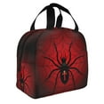 thumbnail image 2 of Honeii Spider on the Web Print Lunch Bag Women, Lunch Box Lunch Bag for Women Adult Men, Small Leakproof Cute Lunch Tote Large Capacity Reusable, 2 of 8