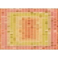 thumbnail image 1 of Ahgly Company Machine Washable Indoor Rectangle Transitional Pumpkin Orange Area Rugs, 4' x 6', 1 of 7