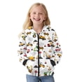 thumbnail image 4 of Chririnla Fuzzy Zip Up Jacket for Girls and Teens - Fuzzy Hoodies for boys Trendy Fall Hooded Sweatshirt for Outdoor and Gym, 4 of 7
