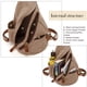 thumbnail image 3 of Mochila bandolera pequeña de lona tipo bandolera Sling Bag KL928, impermeable, 3 of 7