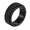 Black, variant on Men's Spinner Ring, Stainless Steel Textured Rotating Band, Biker Rock Statement Style, US Sizes 7-12, Birthday Gift for Him