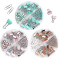 thumbnail image 1 of 3 clips de papel para carpetas, clips de oficina de colores, clips de papel, bandas para suministros de oficina y escuela, organización de documentos, 1 of 5