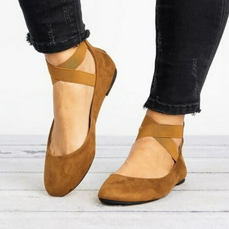 

wofedyo sandals women Fashion Causal Singles Shoes Elastic Flat Shoes Ladies For Women Sandals Strap Women s Sandals sandals for women