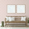 thumbnail image 6 of Tempaper Checkmate Pink Peel and Stick Wallpaper, 20.5" x 16.5', 6 of 15