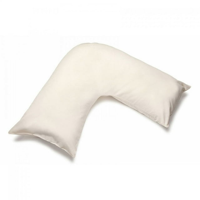 Belledorm Taie d'Oreiller Orthopédique en Percale en Forme de V Easycare